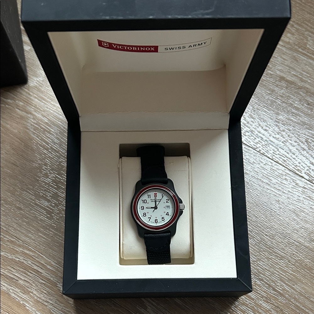 Victorinox Black and White Men's Watch